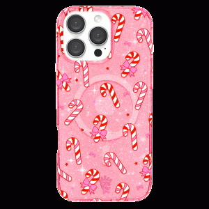 Pink Peppermint Princess iPhone Case