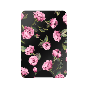 Pink Rose Floral MagSafe Wallet