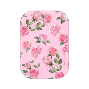 Baby Pink Roses Portable MagSafe Charger Power Pack