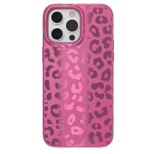 Pink Ruby Leopard iPhone Case