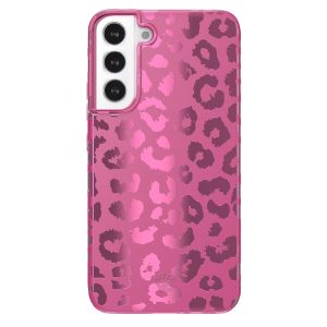 Pink Ruby Leopard Samsung Case