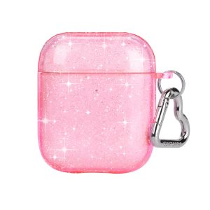 Pink Stardust Glitter AirPod Case