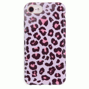 Purrfect Pink Leopard iPhone Case
