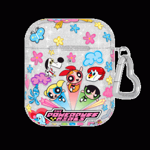 The Powerpuff Girls Girl Power Glitter AirPod Case