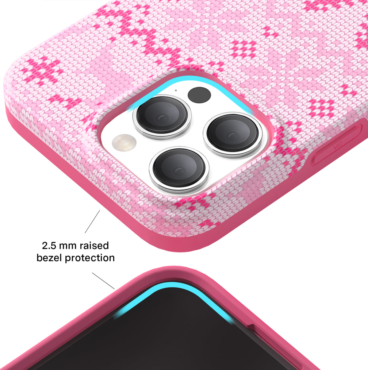Bubble Gum Sweater iPhone Case - Image 3