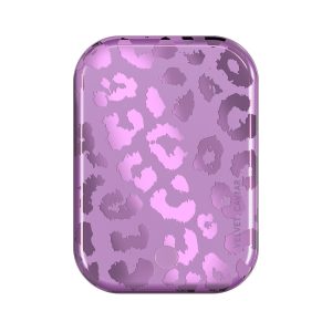 Amethyst Leopard Portable MagSafe Charger Power Pack