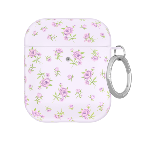 Dainty Lilac Floral AirPod Case