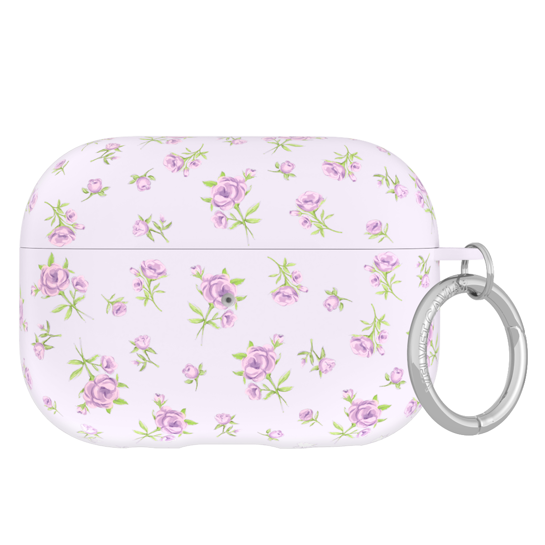 Dainty Lilac Floral AirPod Case - Image 6