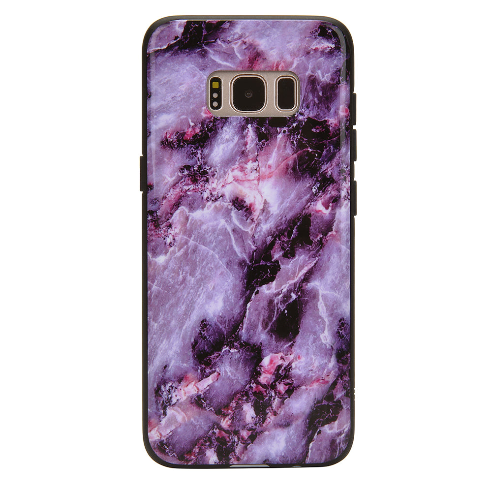 Purple Stone Marble Samsung Galaxy Case - Image 6