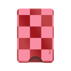 Rose Vibe Checkered Magsafe Wallet