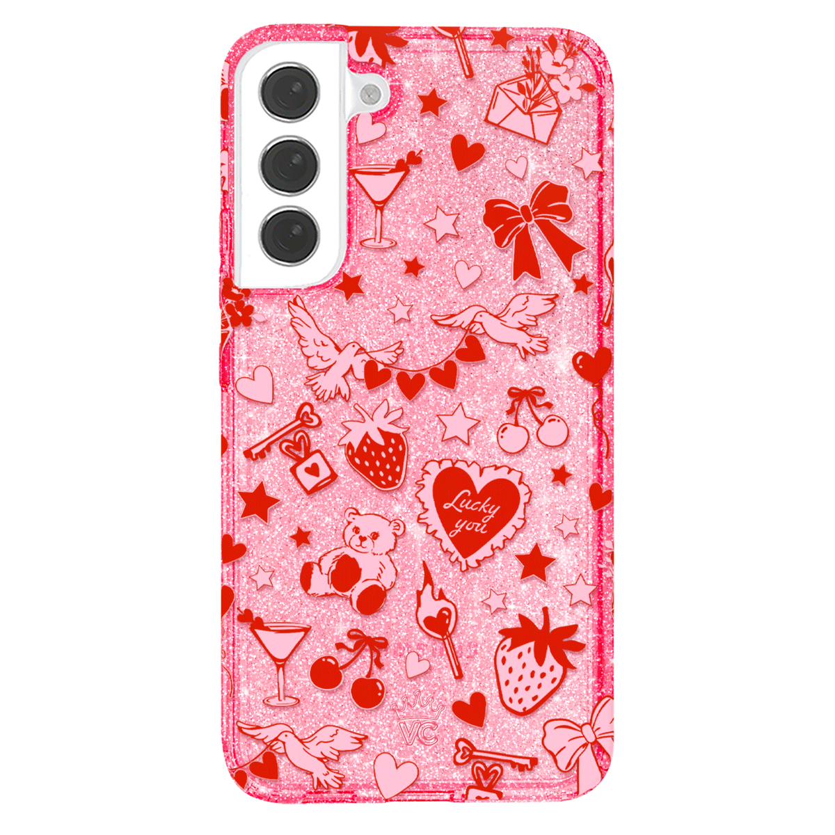 Be Mine Glitter Samsung Case - Image 6