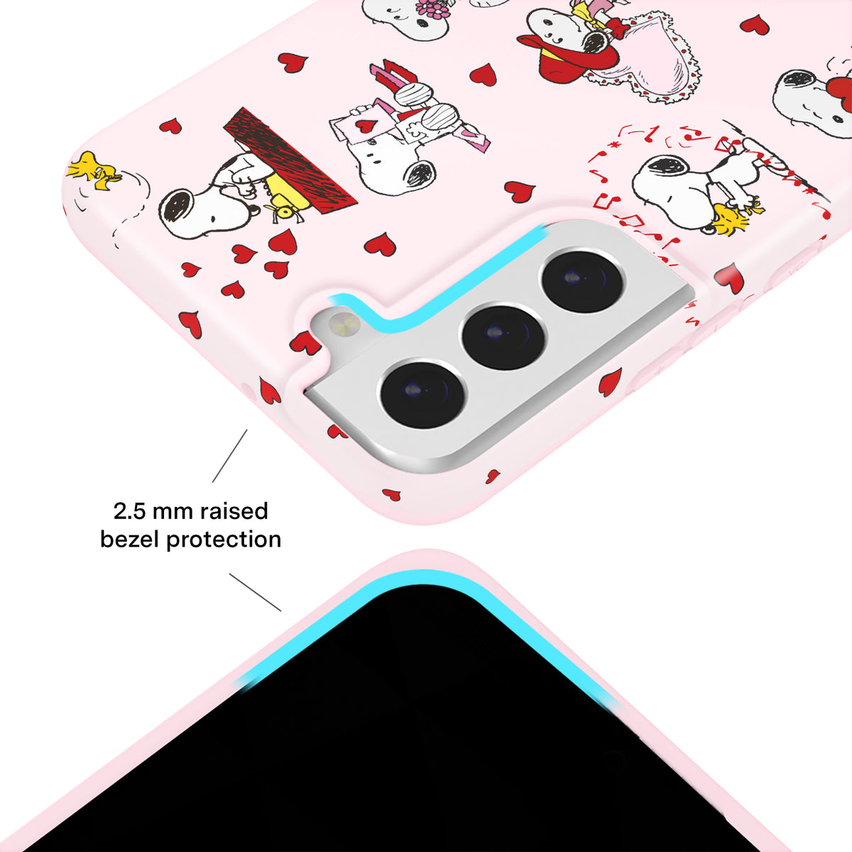 Snoopy Lovely Moods Samsung Case - Image 8