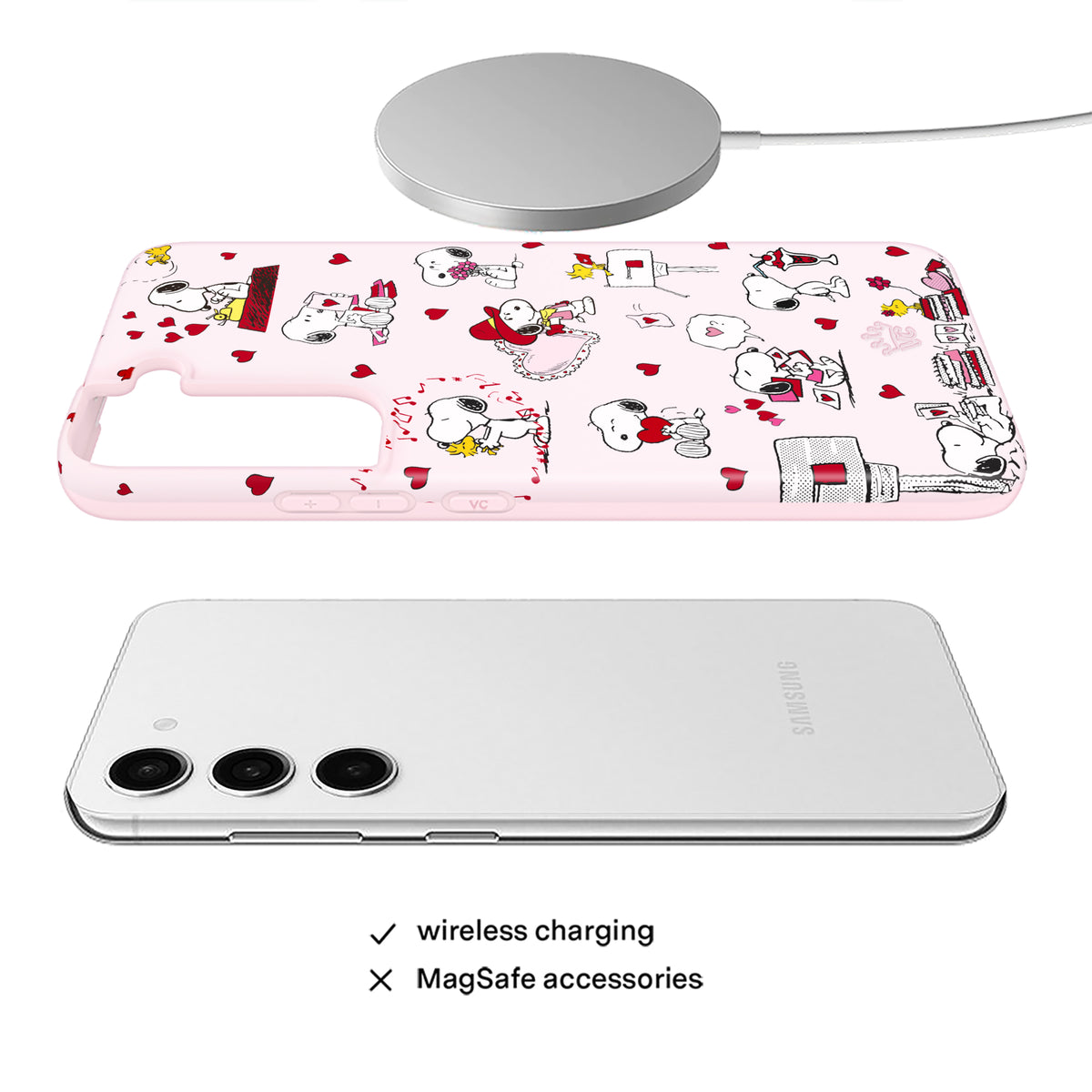 Snoopy Lovely Moods Samsung Case - Image 4