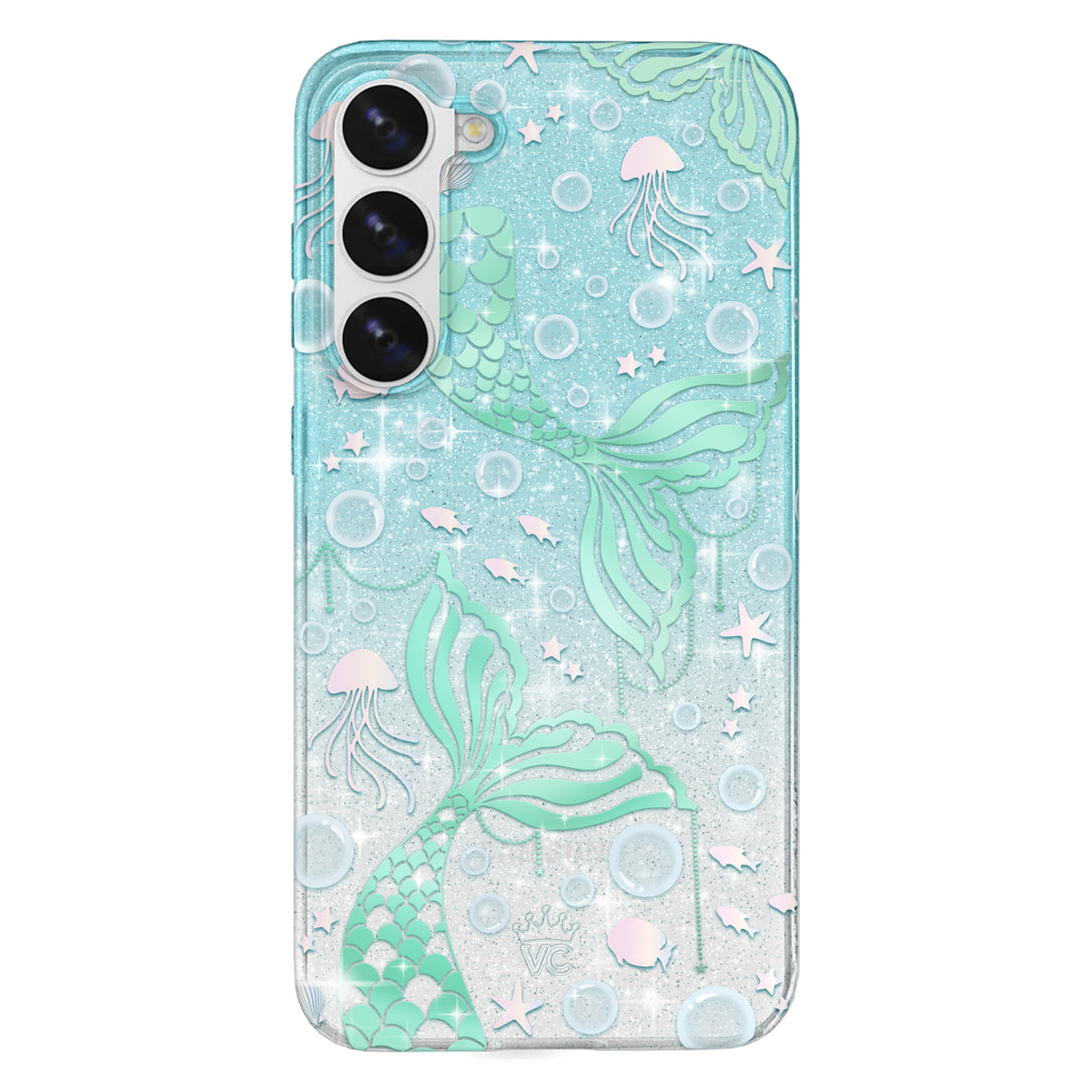 Mermaid Glitter Holo Samsung Case - Image 6
