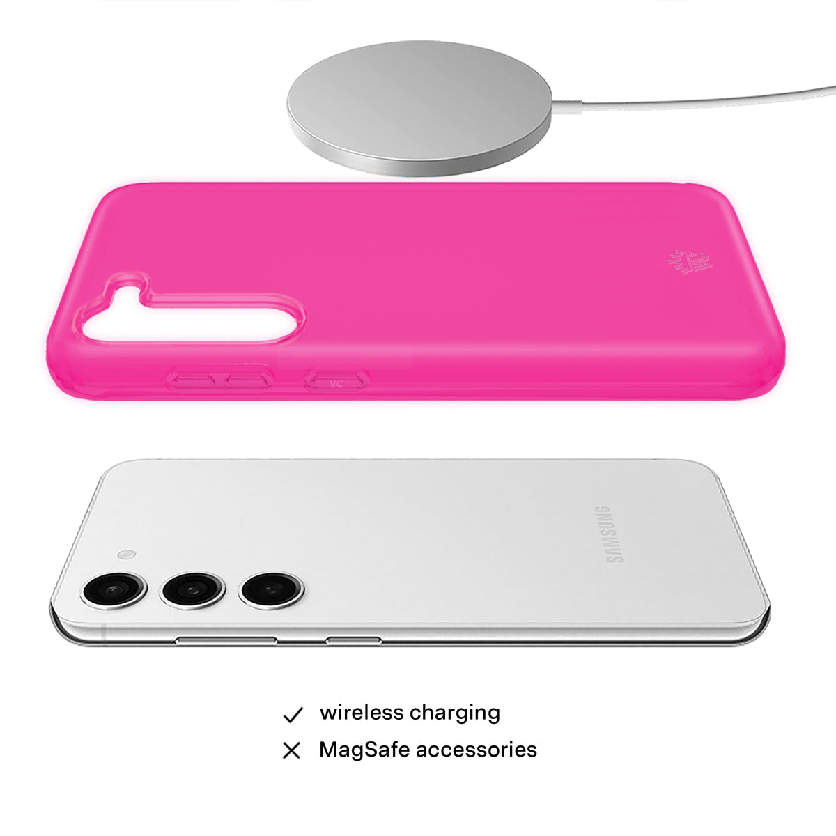 Pink Sapphire Jelly Samsung Case - Image 4
