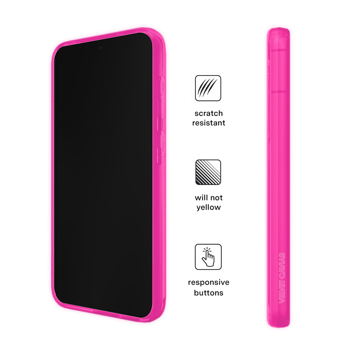 Pink Sapphire Jelly Samsung Case - Image 5