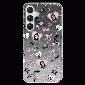 Ghost Face Goth Glitter Samsung Case