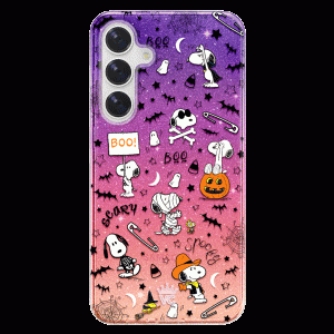 Snoopy Spooky Glitter Samsung Case