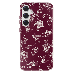 French Burgundy Floral Samsung Case