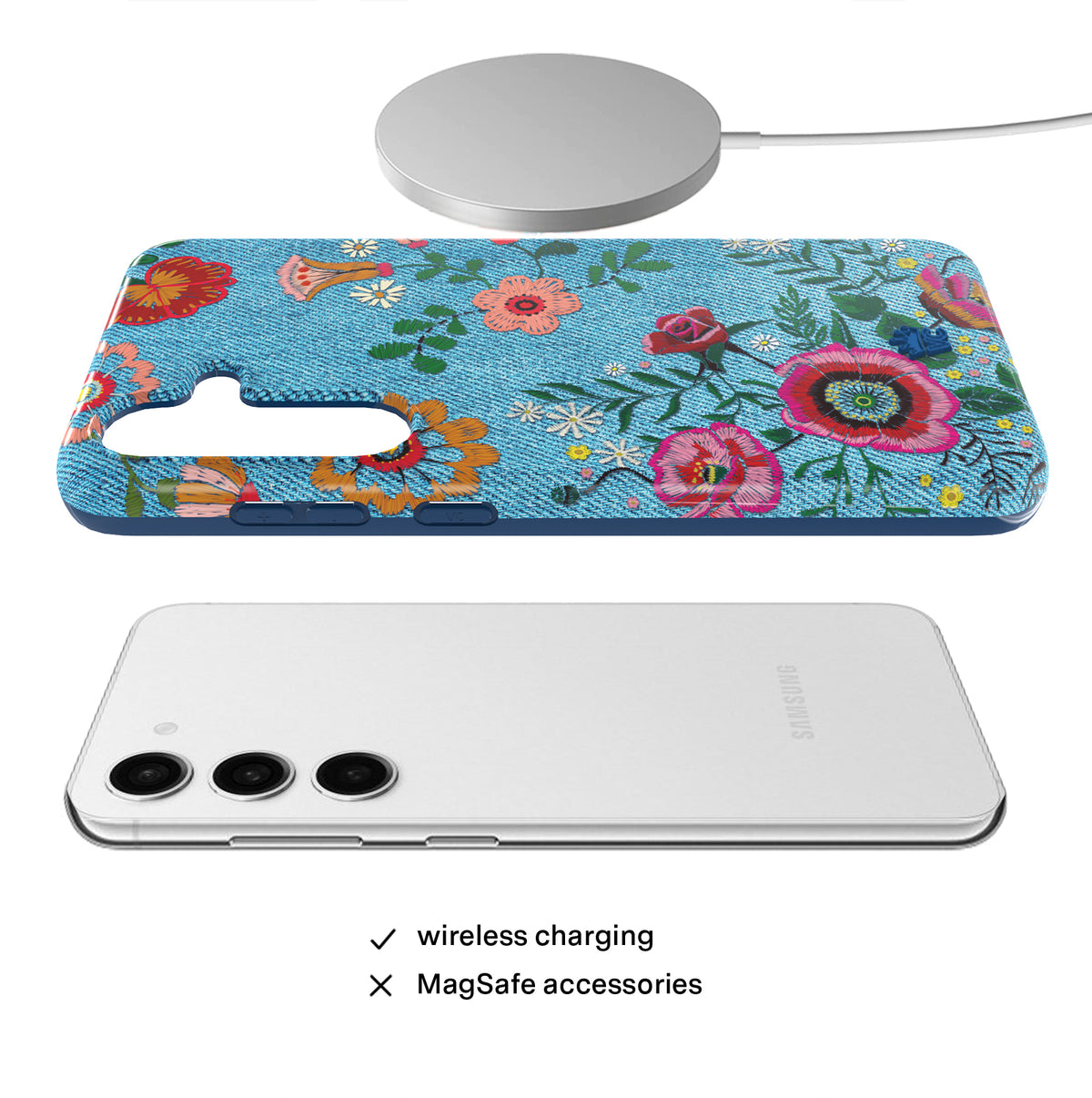 Groovy Floral Samsung Case - Image 4