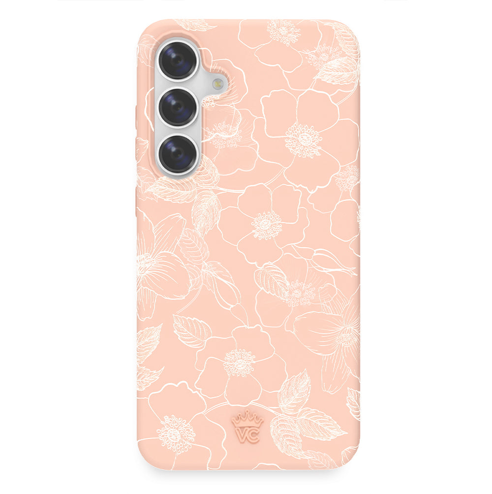 Peach Blossom Floral Samsung Case - Image 7