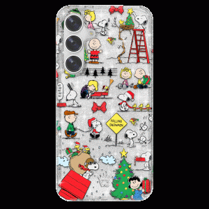 Snoopy Christmas Glitter Samsung Case