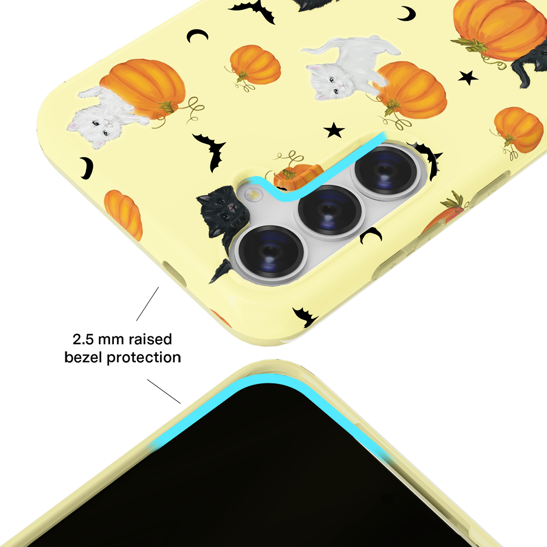Purrfect Pumpkins Samsung Case - Image 3