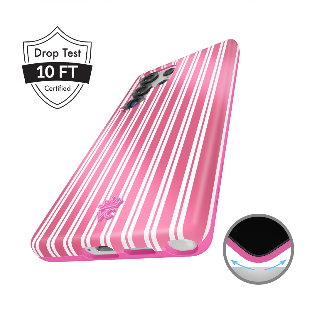 Candy Cane Stripes Samsung Case - Image 2