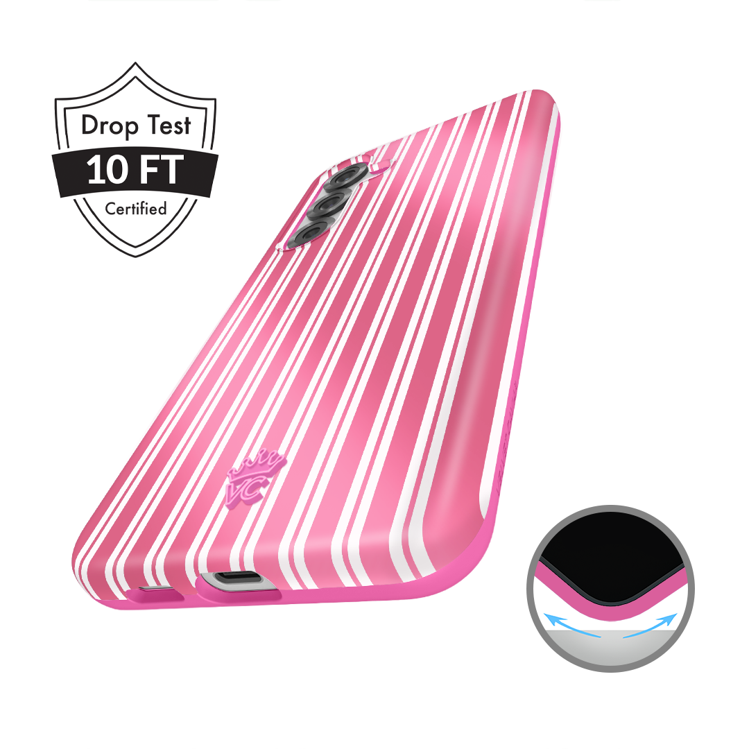 Candy Cane Stripes Samsung Case - Image 7