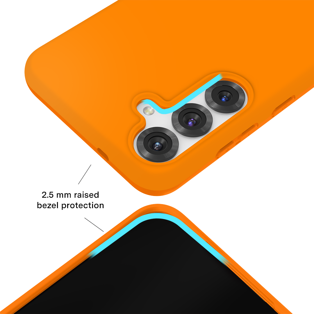 Pumpkin Spice Orange Samsung Case - Image 8