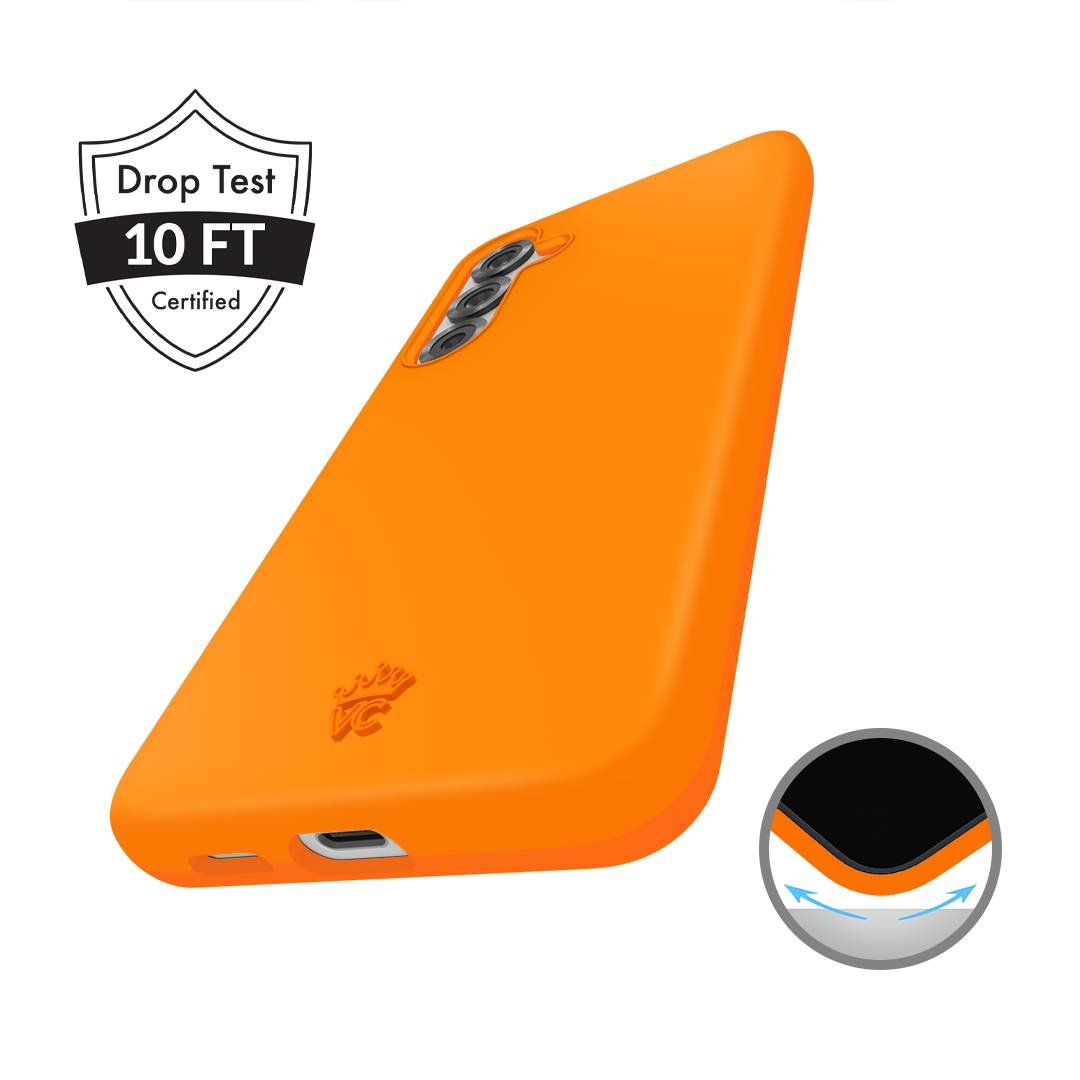 Pumpkin Spice Orange Samsung Case - Image 7