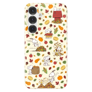 Snoopy Autumn Leaves Samsung Case