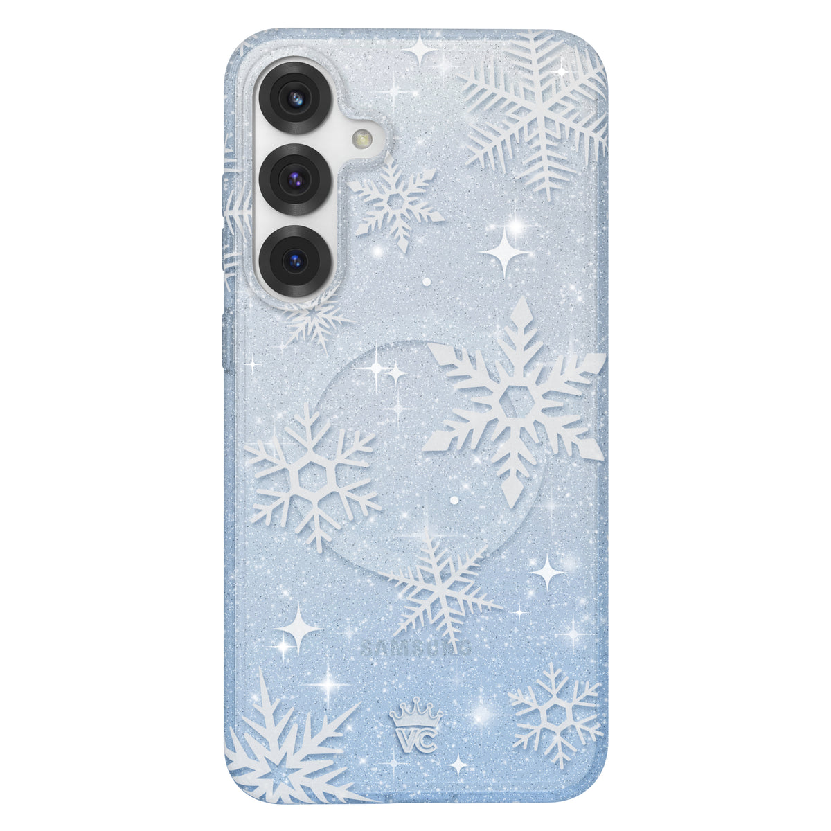 Snow Angel Glitter Samsung Case - Image 6