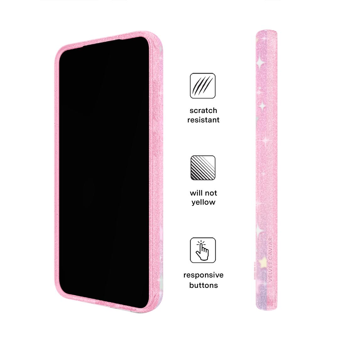 Falling Star Glitter Samsung Case - Image 5