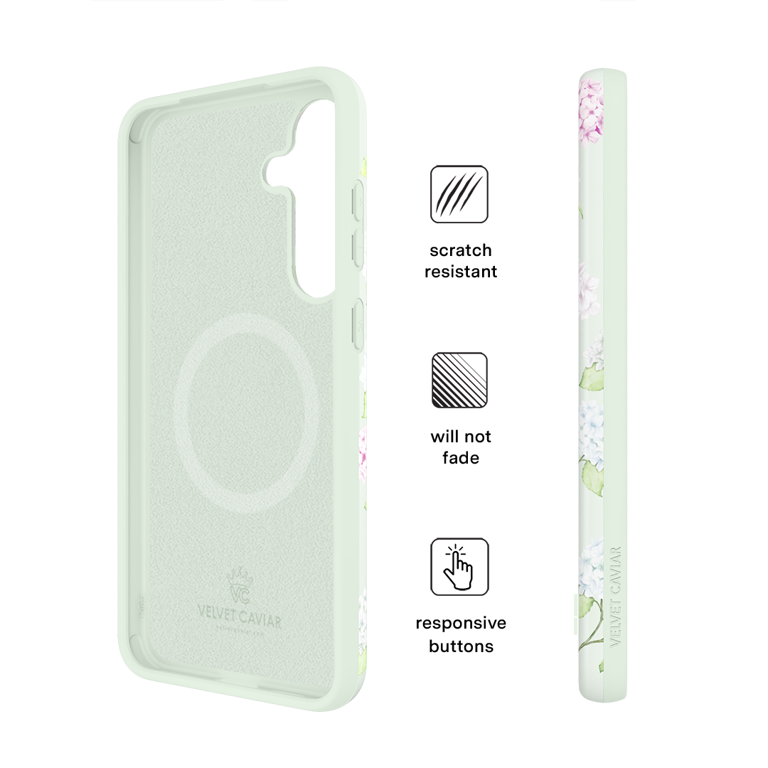 Hydrangea Floral Samsung Case - Image 5