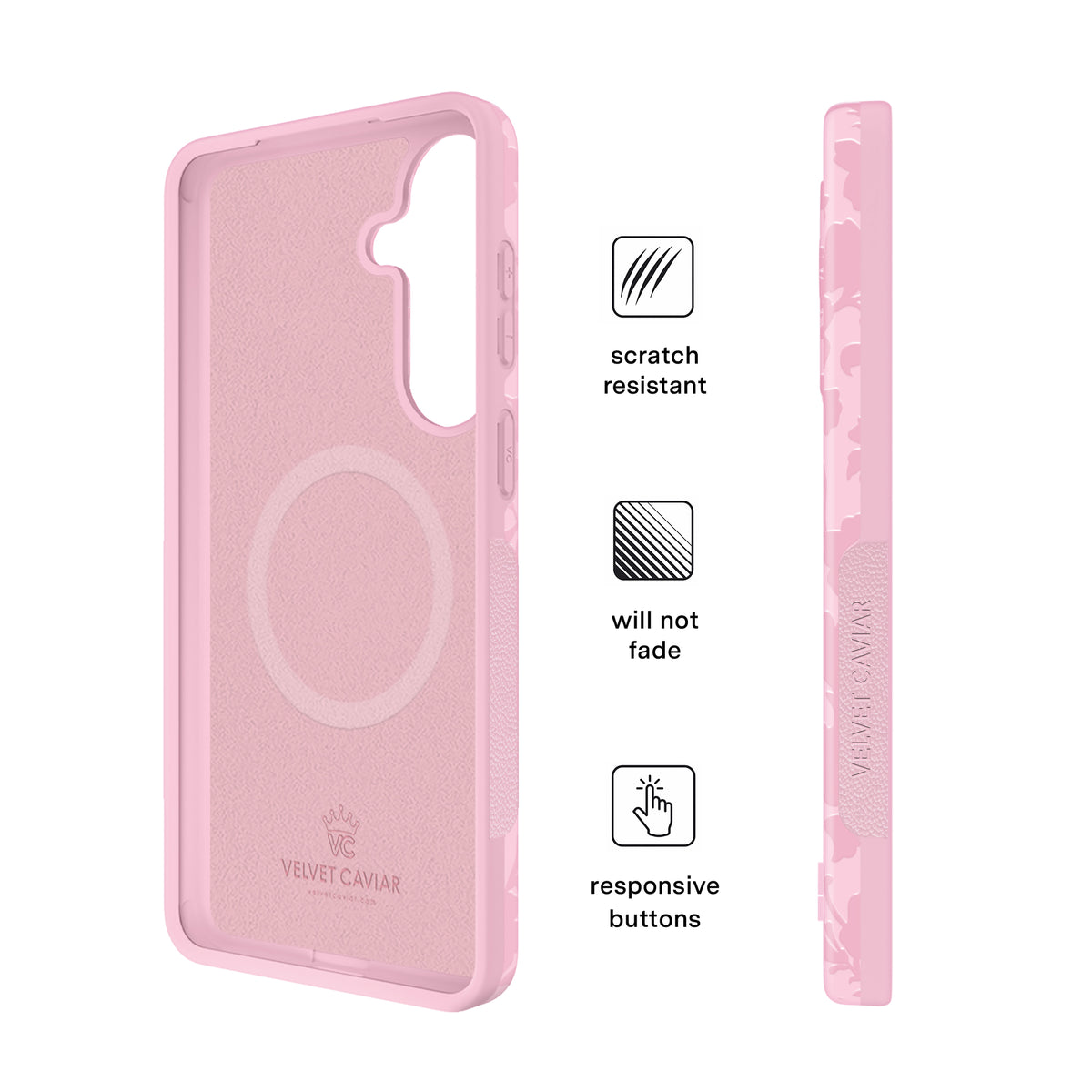 Magical Mauve Floral Samsung Case - Image 5