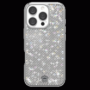 Chrome Caviar Crystals iPhone Case