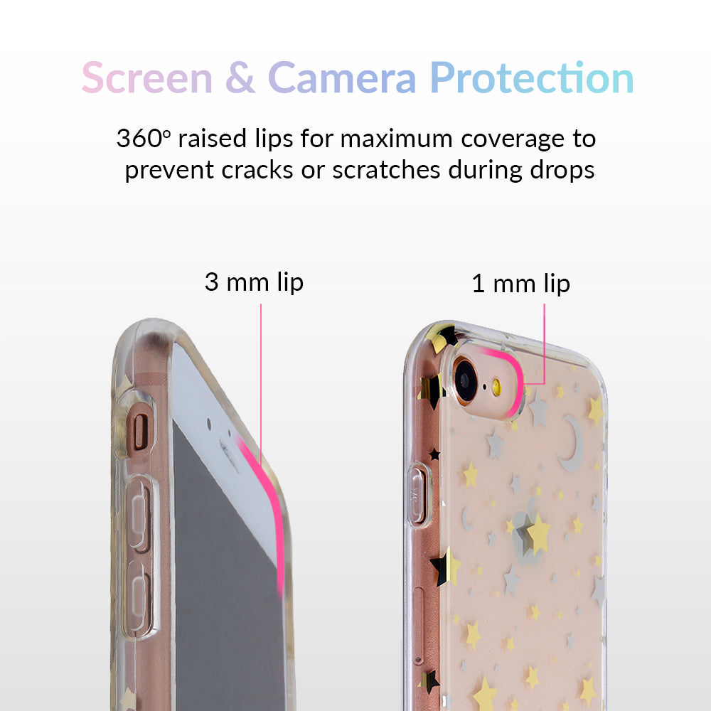 Starry Night Clear iPhone Case - Image 3