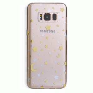 Starry Night Clear Samsung Case