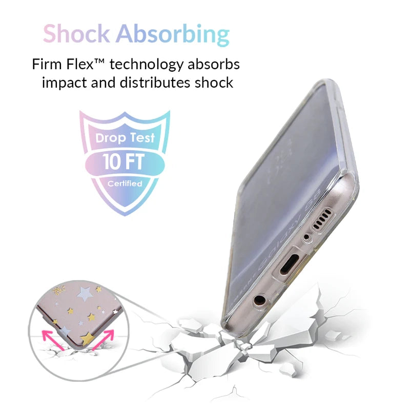 Starry Night Clear Samsung Case - Image 4