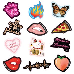 Official VC Laptop Stickers - 12 pack