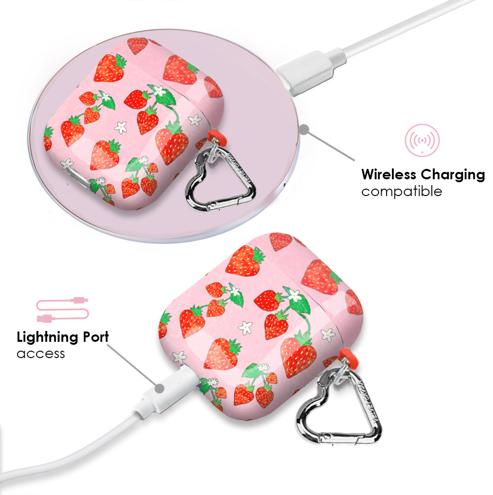 Strawberry Sweethearts AirPod Case - Image 4