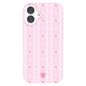 Strawberry Macaron iPhone Case