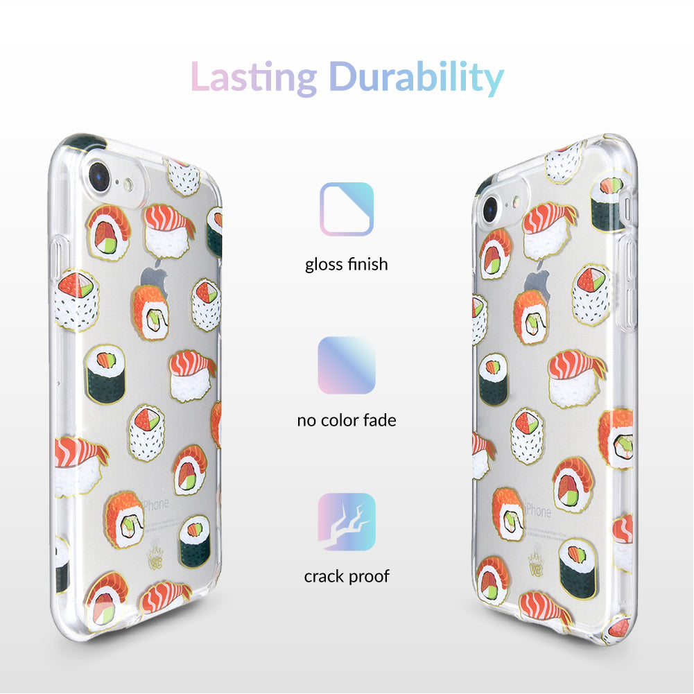 Sushi Clear iPhone Case - Image 5