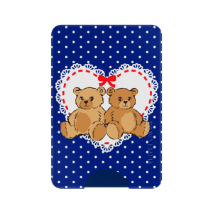 Winter Teddy MagSafe Wallet