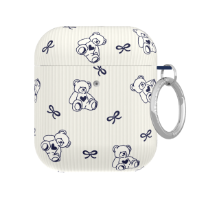 Preppy Teddy AirPod Case