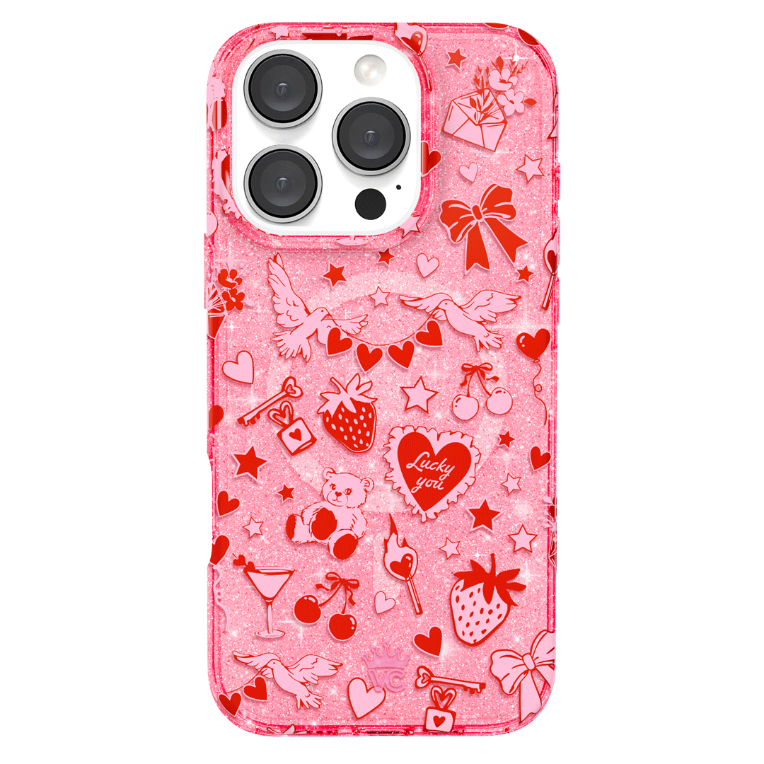 Be Mine Glitter iPhone Case - Image 6