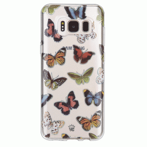 Vintage Butterfly Samsung Galaxy Clear Case