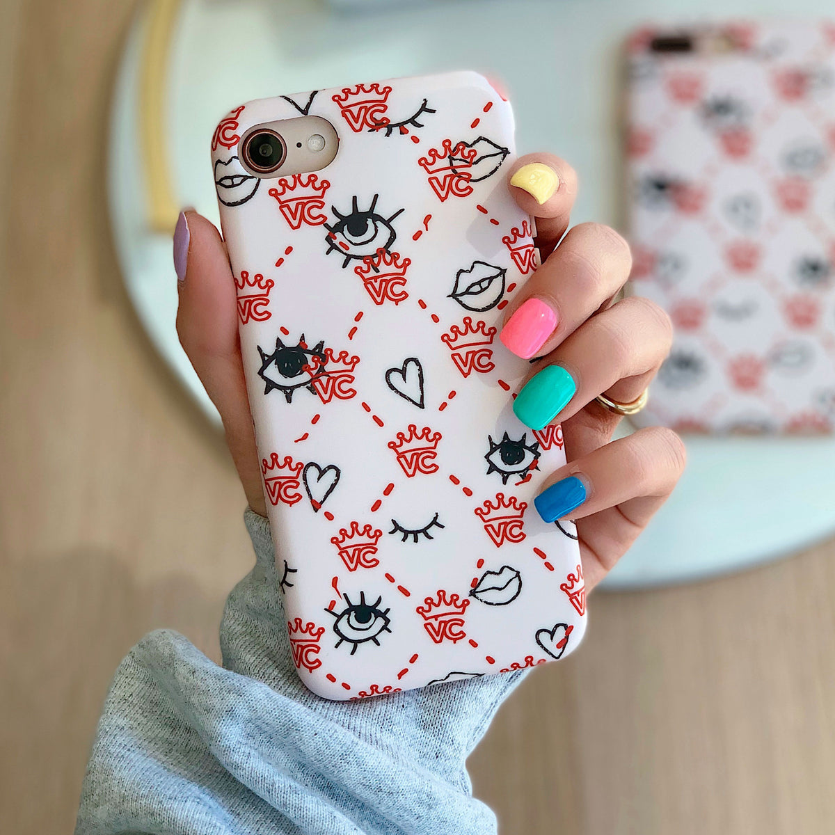 VC Logomania iPhone Case - Image 2