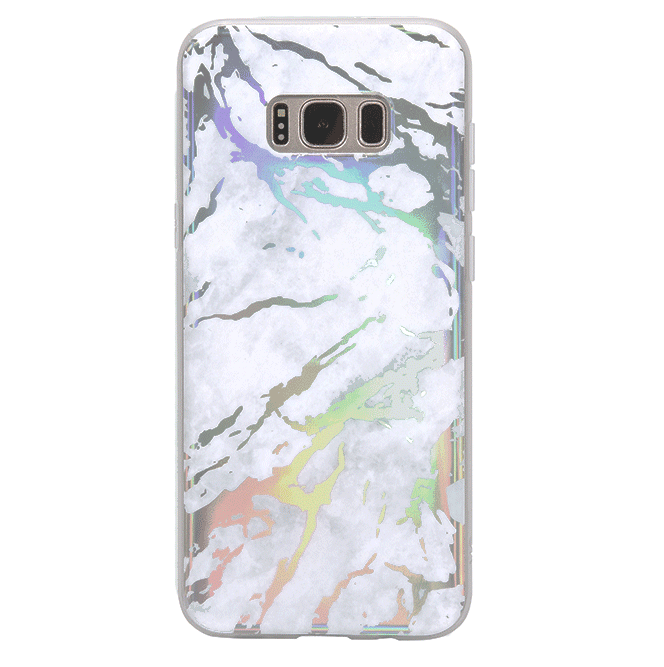 Holo White Marble Samsung Galaxy Case - Image 8